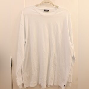 Men's Zanerobe White Long Sleeve Shirt